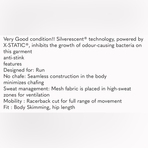 Lululemon Run Swiftly Tech Racerback Tank Size 12 - Picture 9 of 10